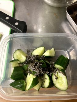 料理 - 簡単キュウリ