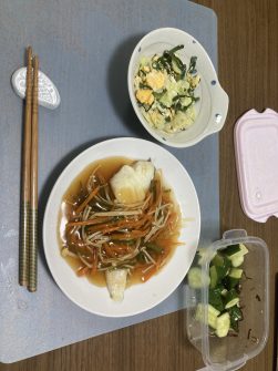 白身魚のあんかけで野菜不足解消！